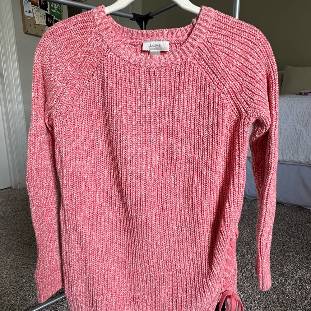 LOFT Coral Knit Women's Sweater